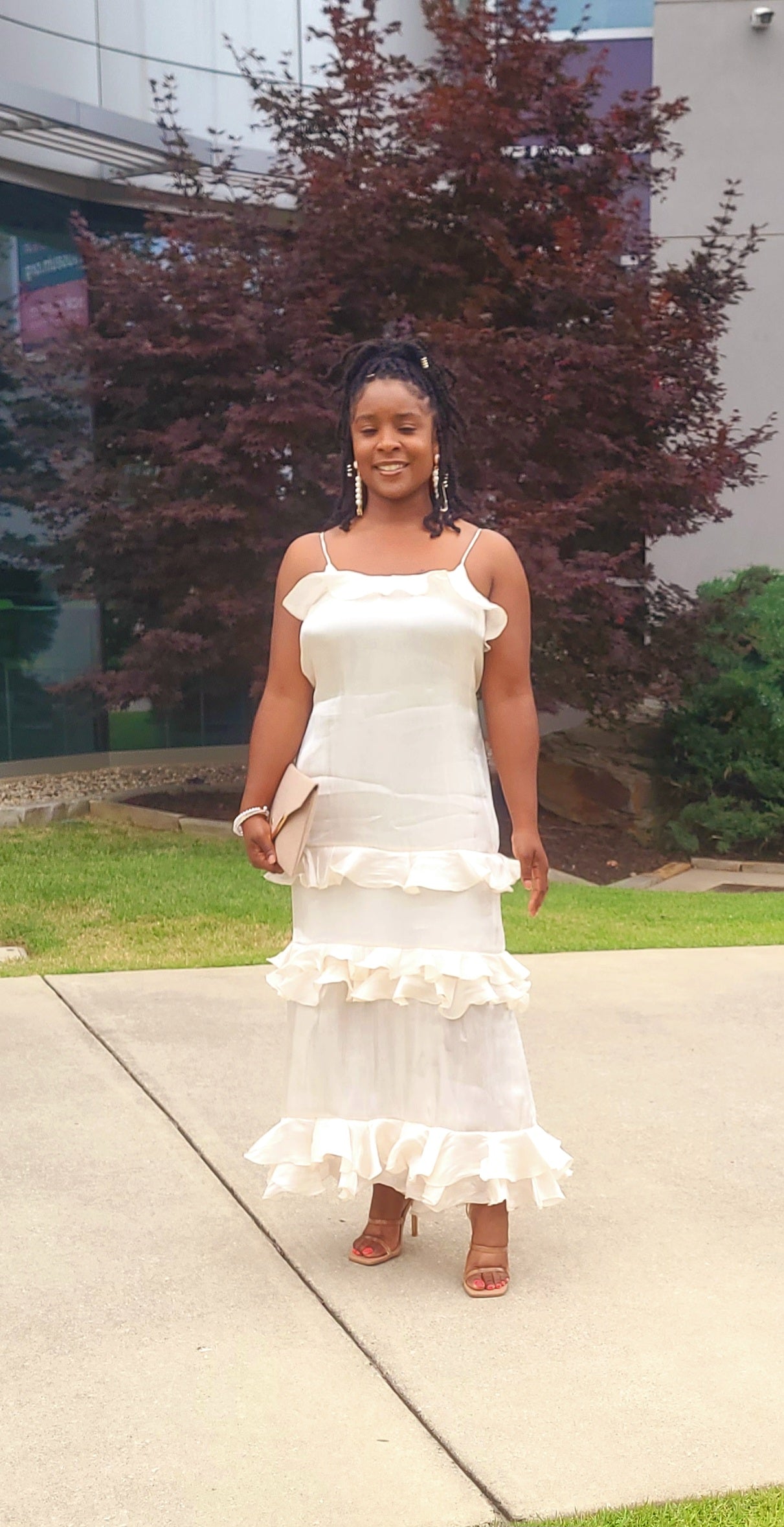 Women's Ruffle Tiered Maxi Dress
