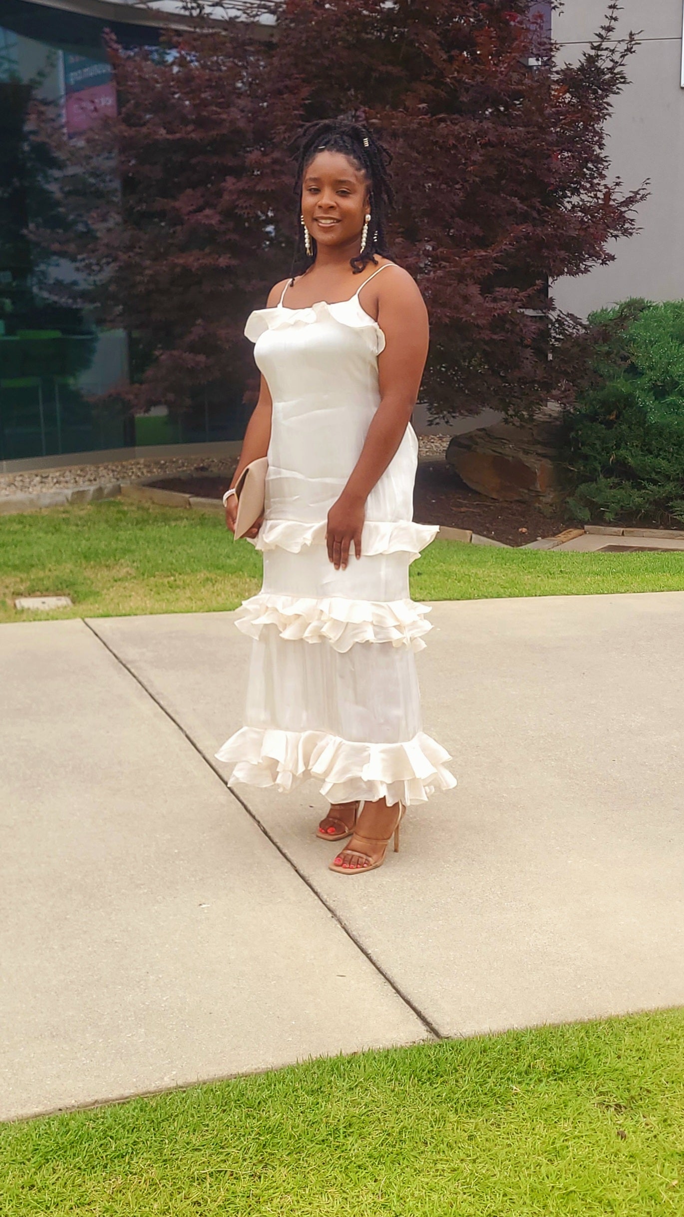 Women's Ruffle Tiered Maxi Dress