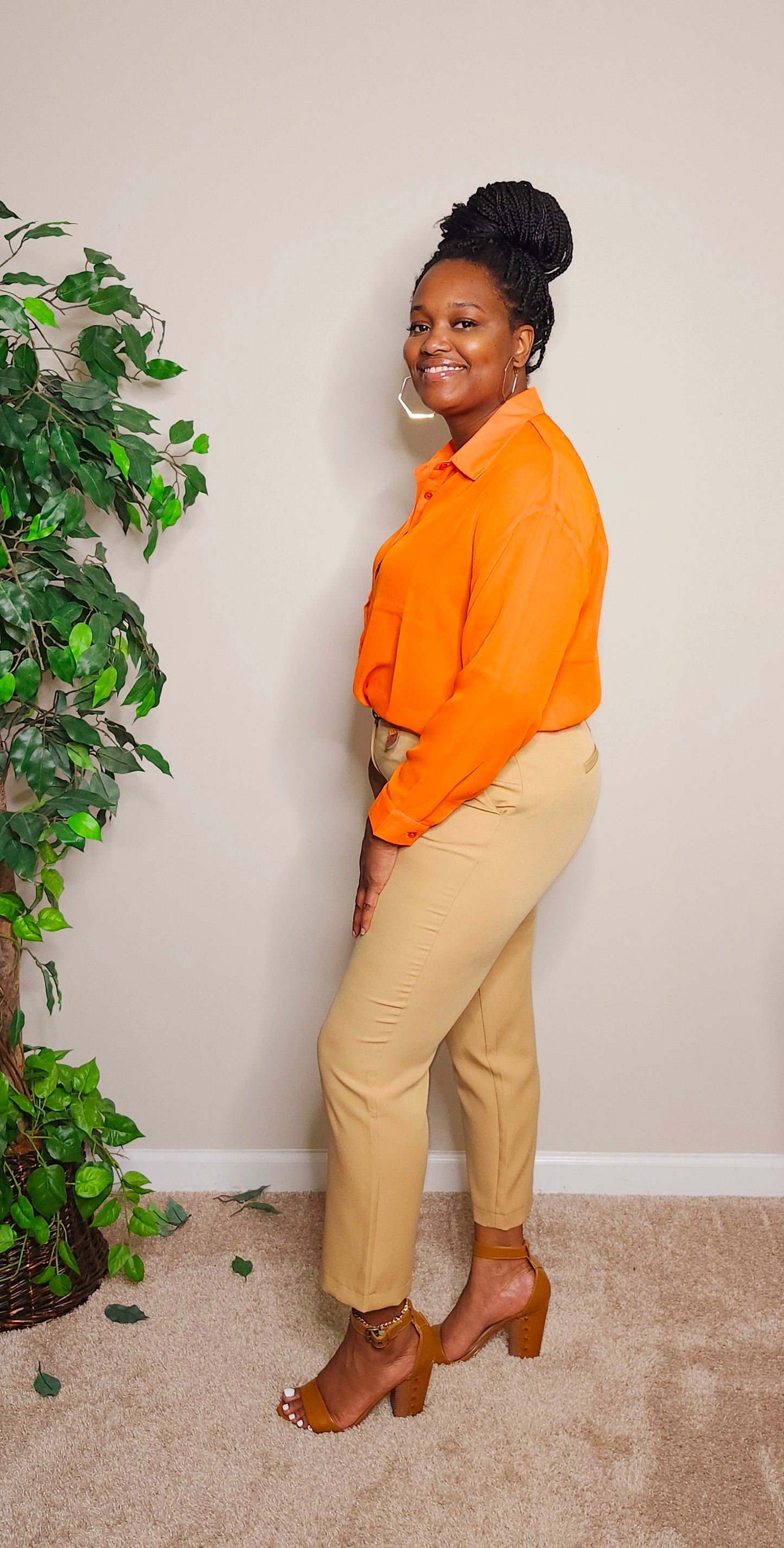 Jessica Crop Pant (Taupe)