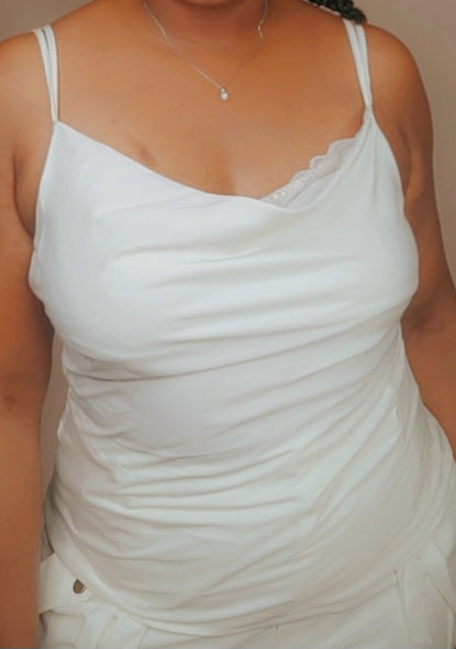 Double Strap Cami w/Lace