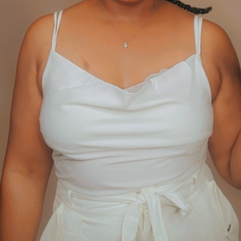 Double Strap Cami w/Lace