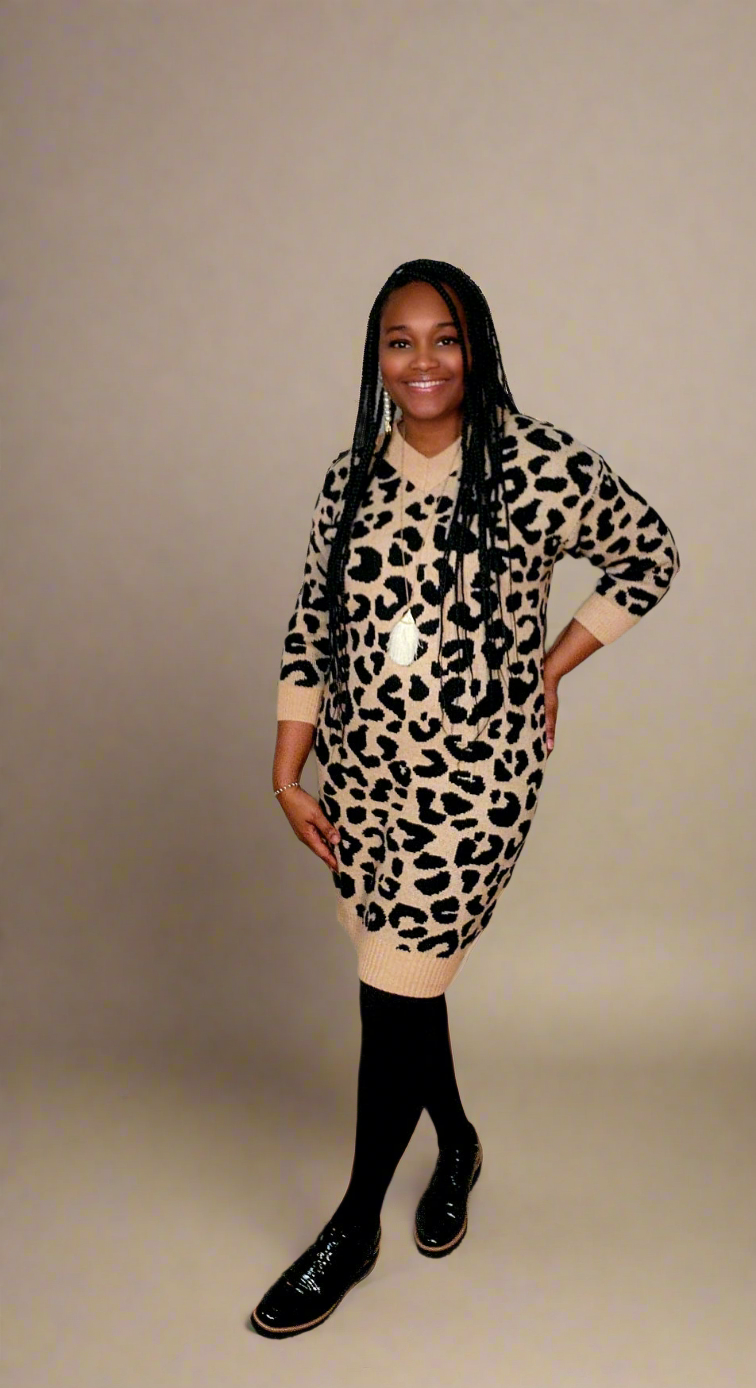 Stelle Leopard Dress