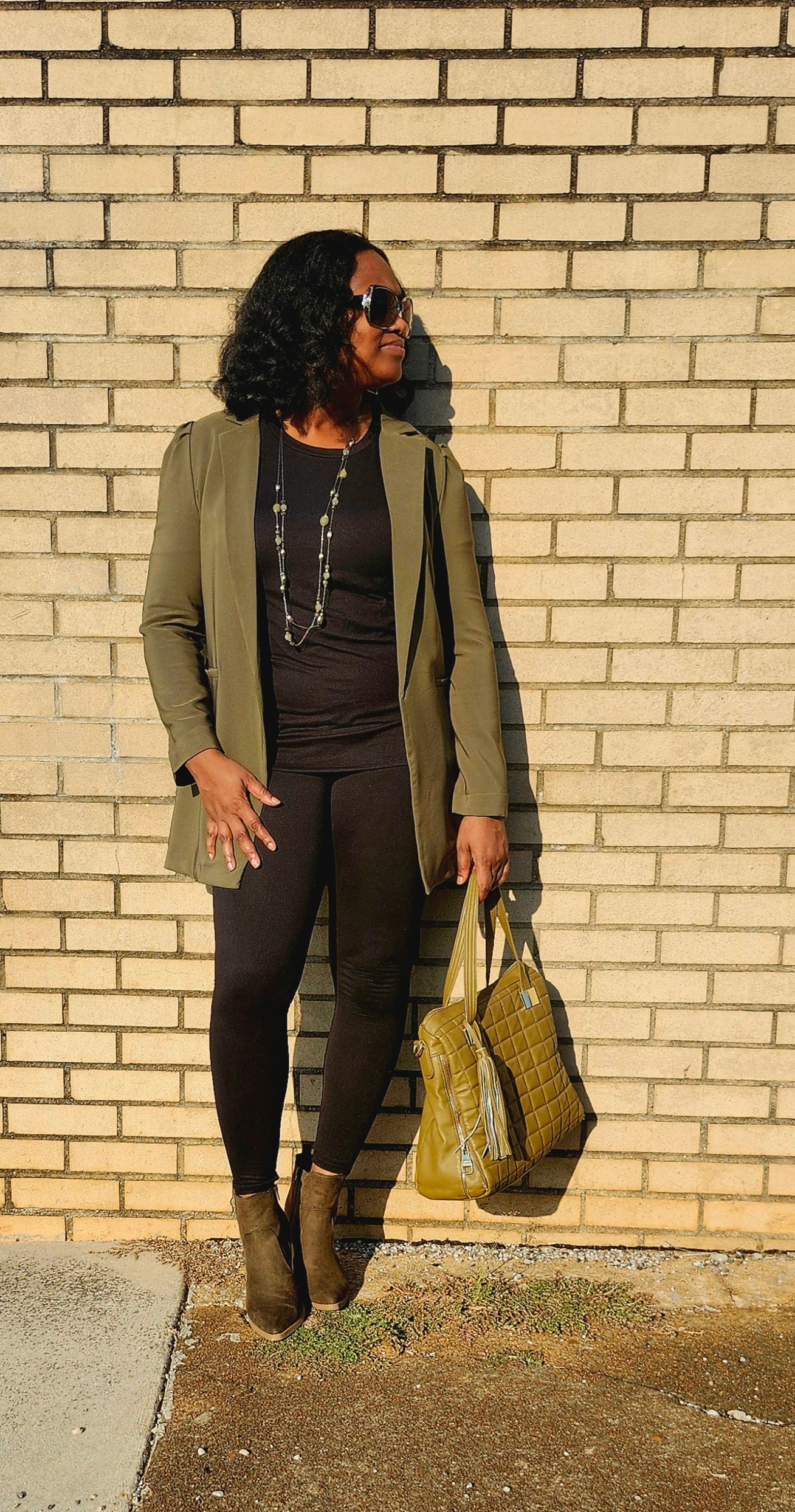 Everyday Casual Legging Set (Black)
