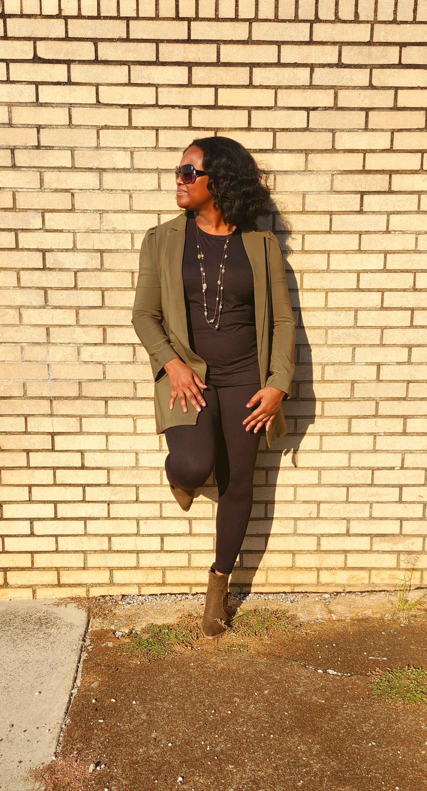 Everyday Casual Legging Set (Black)
