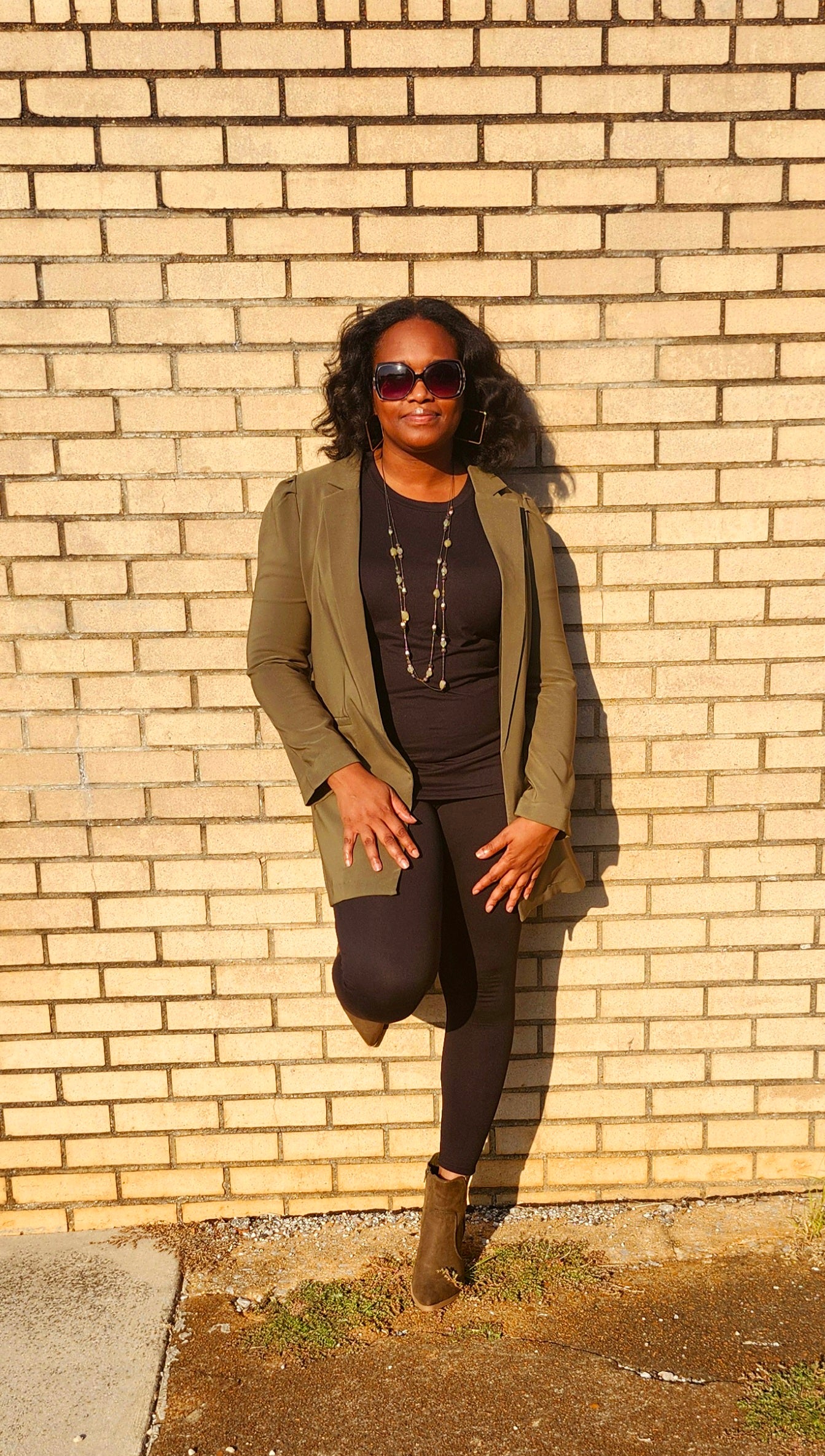 Everyday Casual Legging Set (Black)