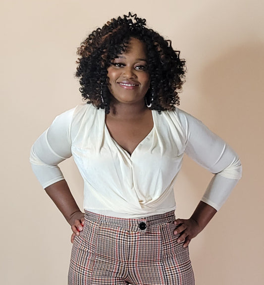 Slinky Ivory bodysuit