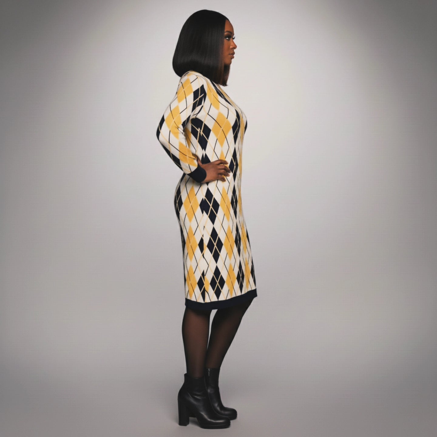 Santana Dress (Yellow)