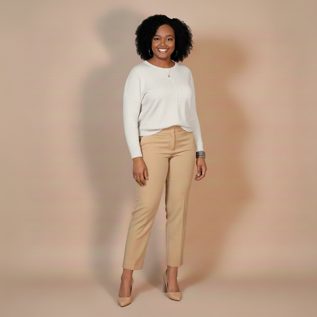 SOFT KNIT ROUND NECK SWEATER (Oatmeal)