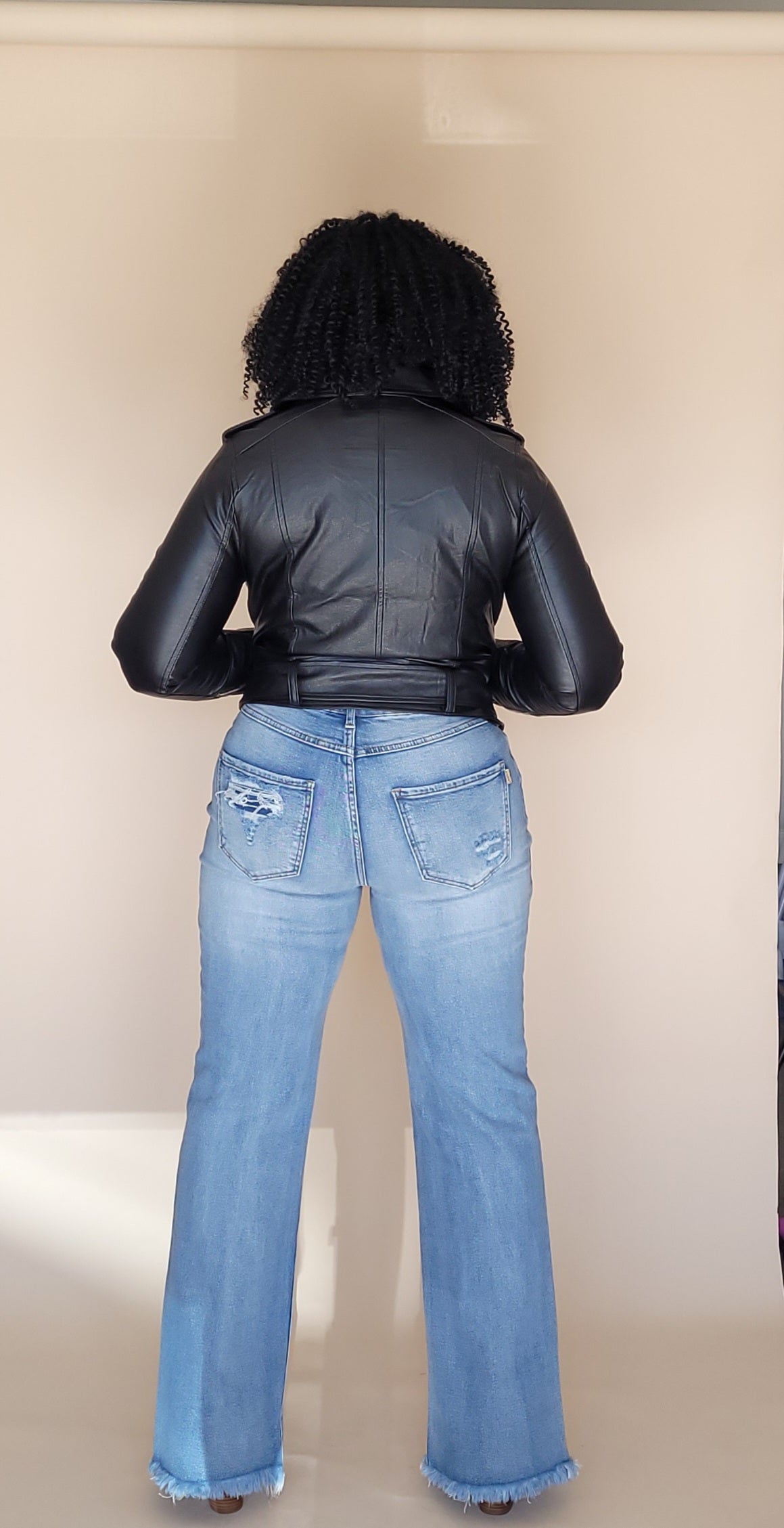 PU Leather Jacket (Black)